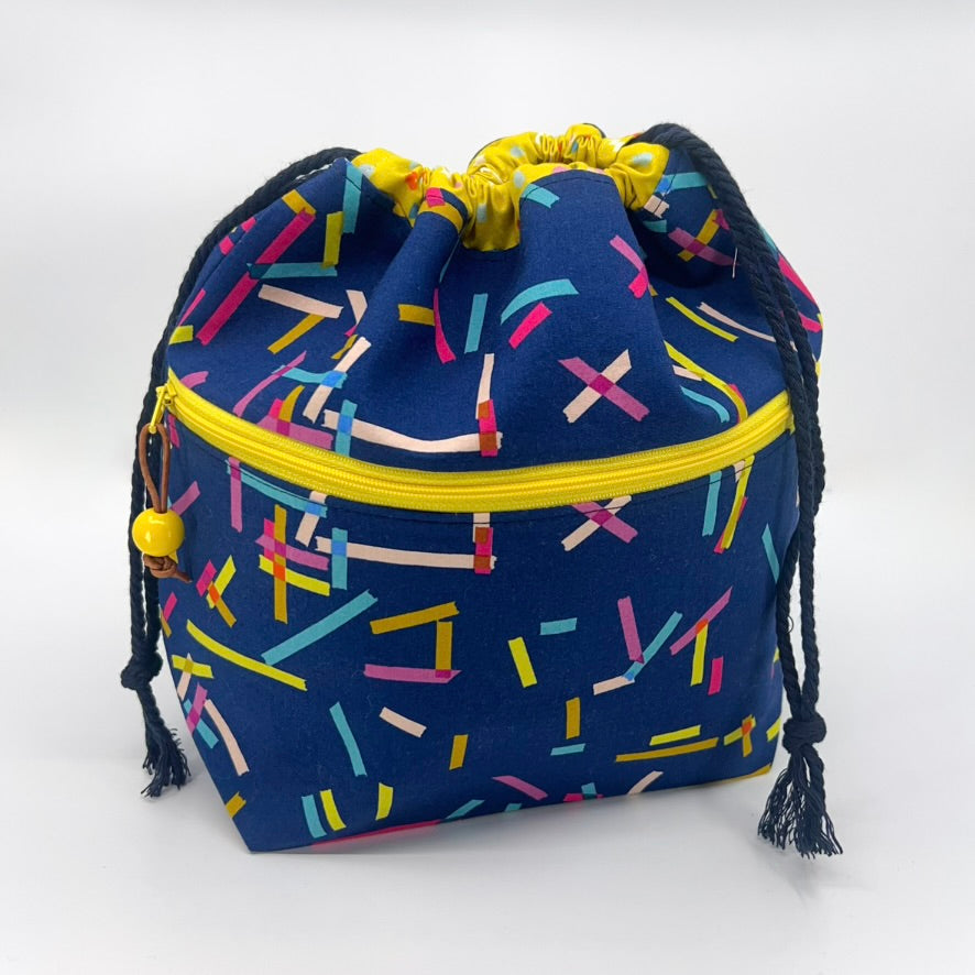 Denise Snow Williams-One of a Kind Drawstring Project Bags-craft organizer-gather here online