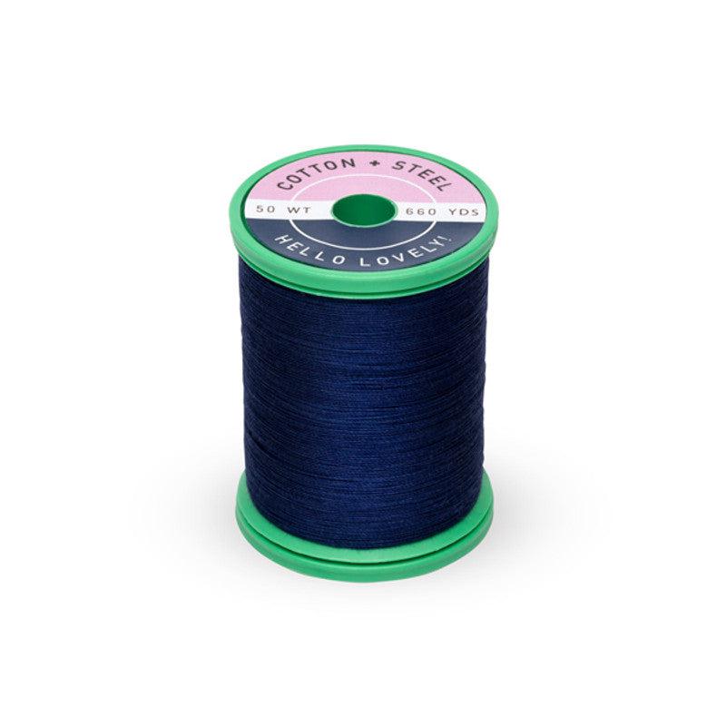 Sulky-Cotton+Steel Thread by Sulky 660 yards-thread-0505 Deep Arctic Sky-gather here online