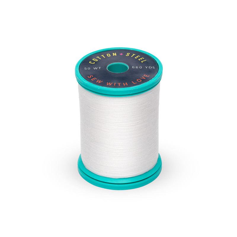 Sulky-Cotton+Steel Thread by Sulky 660 yards-thread-1002 Soft White-gather here online