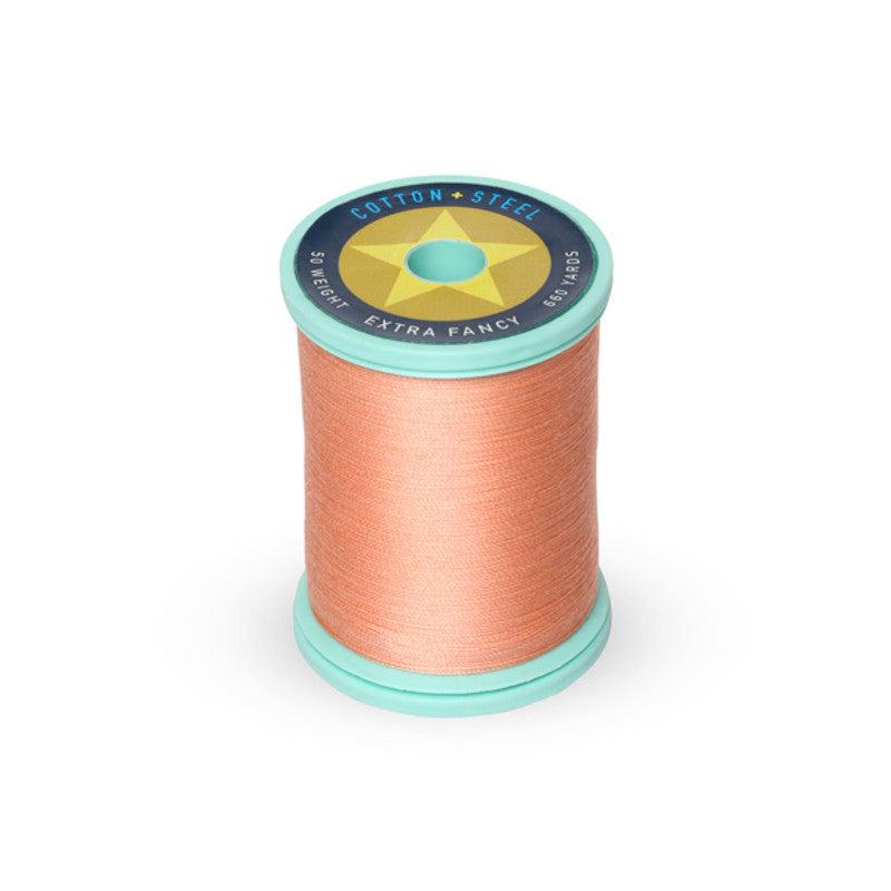 Sulky-Cotton+Steel Thread by Sulky 660 yards-thread-1019 Peach-gather here online