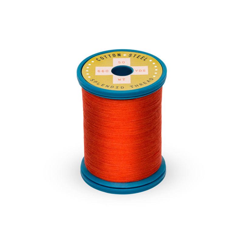 Sulky-Cotton+Steel Thread by Sulky 660 yards-thread-1037 Light Red-gather here online