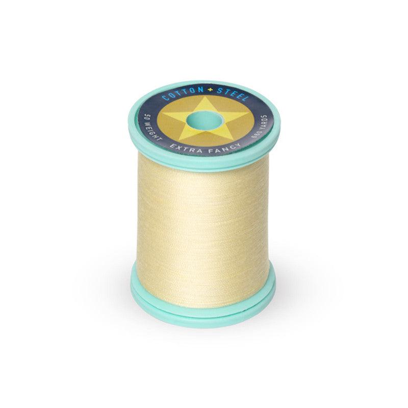 Sulky-Cotton+Steel Thread by Sulky 660 yards-thread-1061 Pale Yellow-gather here online