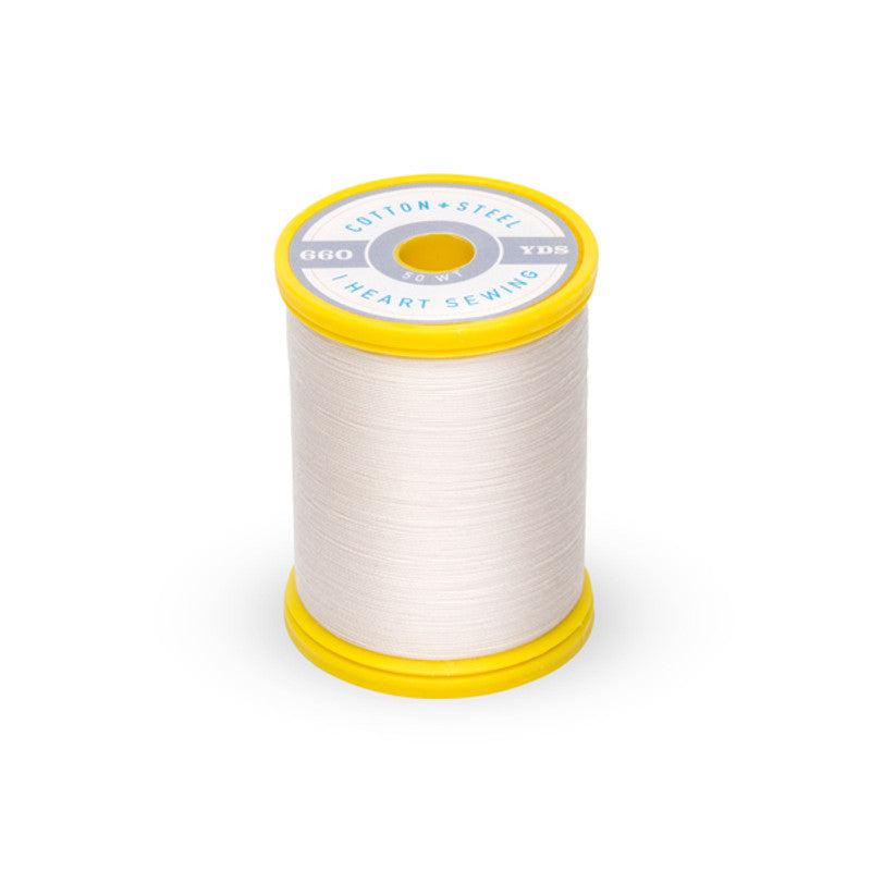 Sulky-Cotton+Steel Thread by Sulky 660 yards-thread-1071 Off White-gather here online