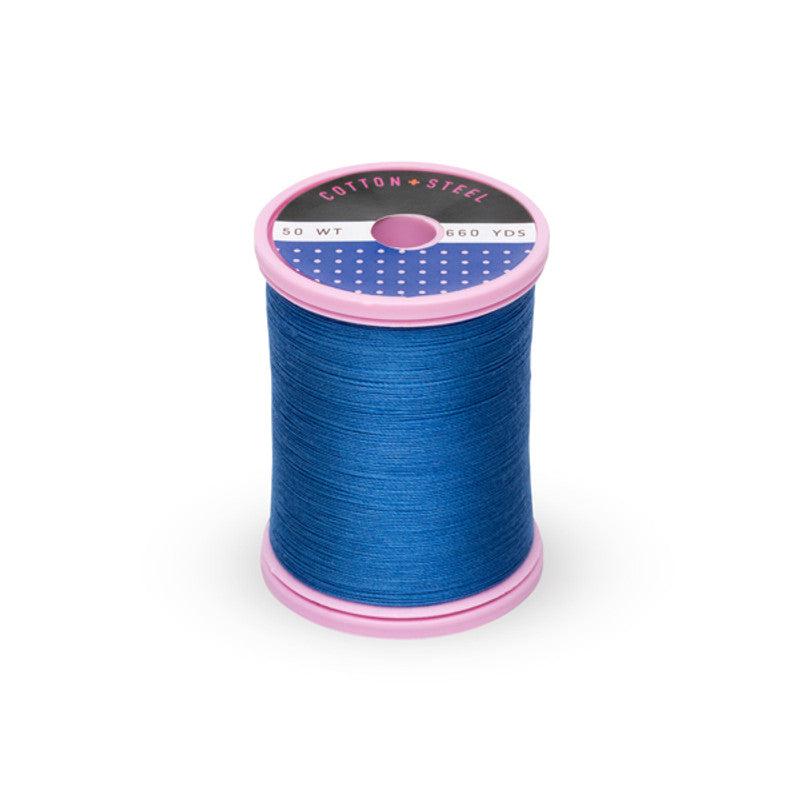 Sulky-Cotton+Steel Thread by Sulky 660 yards-thread-1076 Royal Blue-gather here online