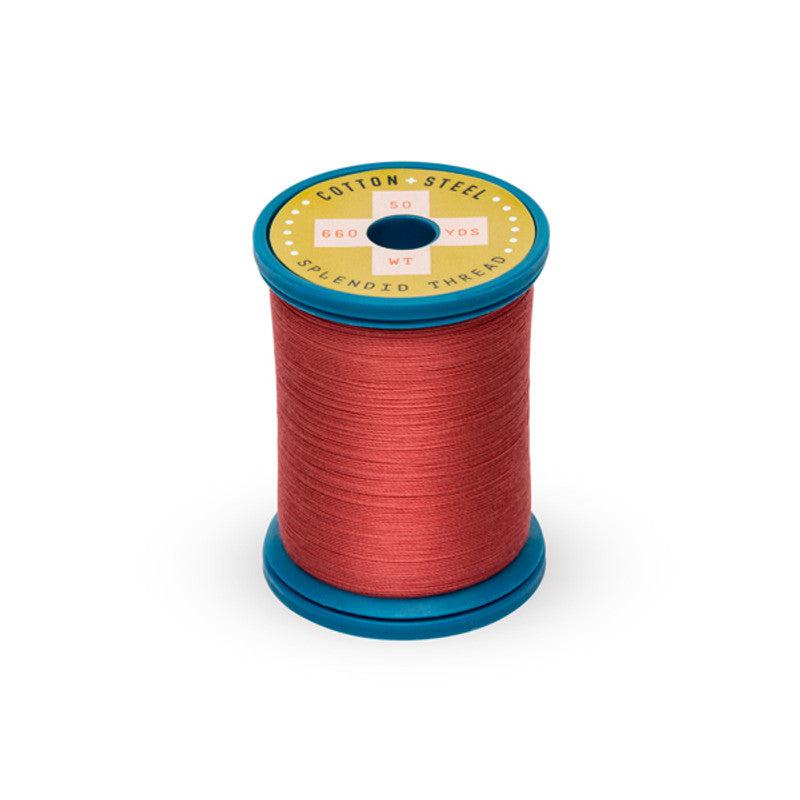 Sulky-Cotton+Steel Thread by Sulky 660 yards-thread-1081 Brick-gather here online