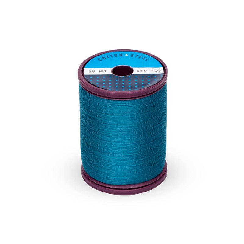 Sulky-Cotton+Steel Thread by Sulky 660 yards-thread-1096 Dark Turquoise-gather here online