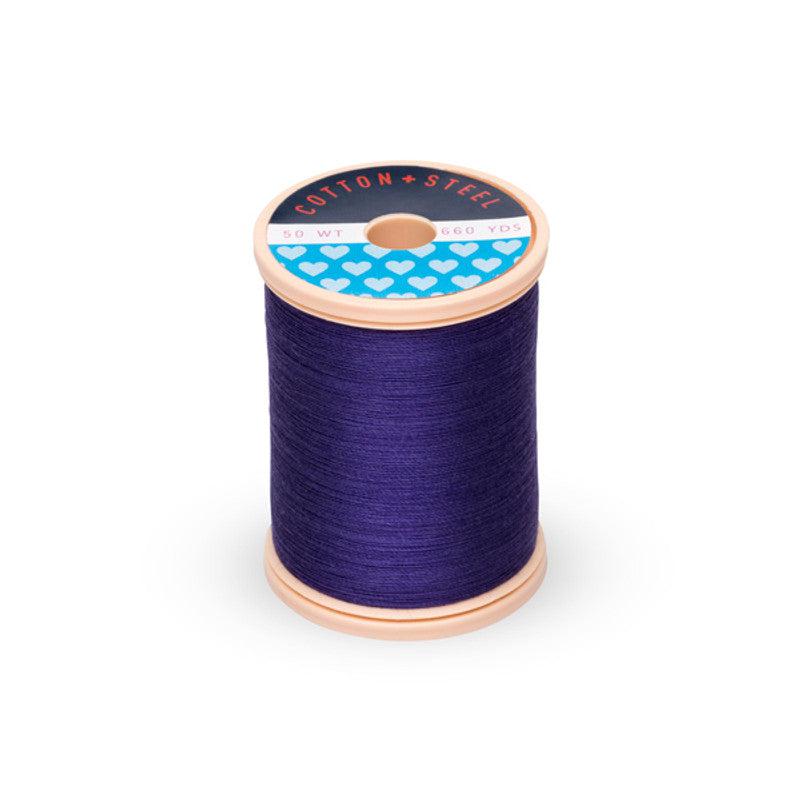 Sulky-Cotton+Steel Thread by Sulky 660 yards-thread-1112 Royal Purple-gather here online