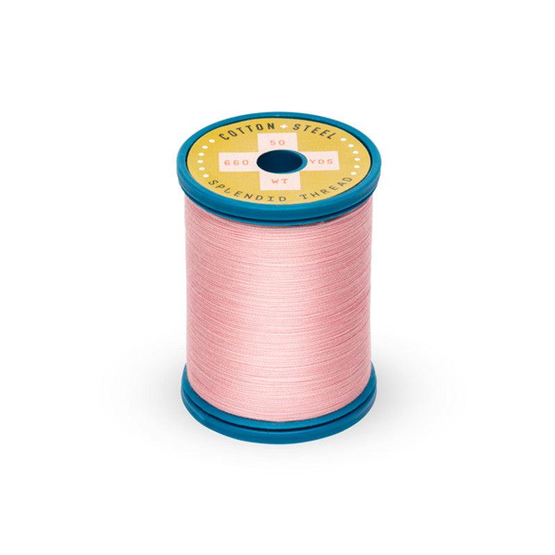 Sulky-Cotton+Steel Thread by Sulky 660 yards-thread-1115 Light Pink-gather here online