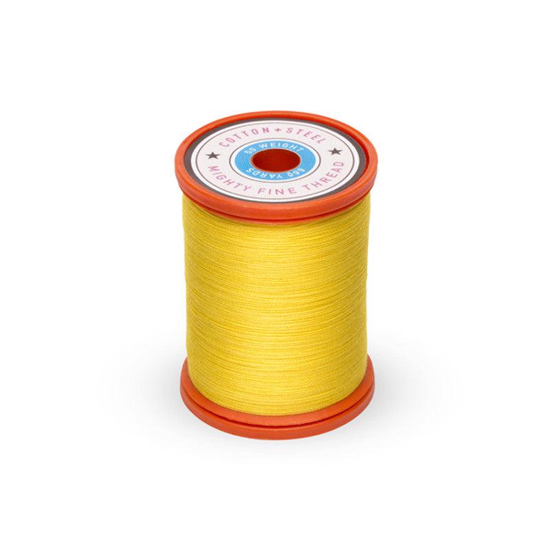 Sulky-Cotton+Steel Thread by Sulky 660 yards-thread-1124 Sun Yellow-gather here online