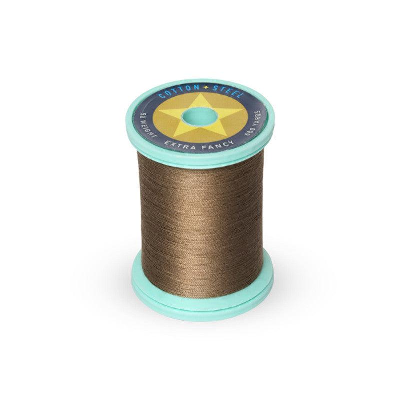 Sulky-Cotton+Steel Thread by Sulky 660 yards-thread-1180 Medium Taupe-gather here online