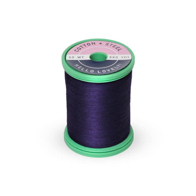 Sulky-Cotton+Steel Thread by Sulky 660 yards-thread-1197 Medium Navy-gather here online