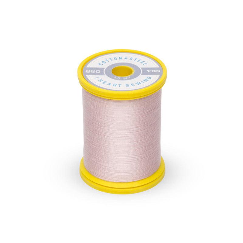 Sulky-Cotton+Steel Thread by Sulky 660 yards-thread-1225 Pastel Pink-gather here online