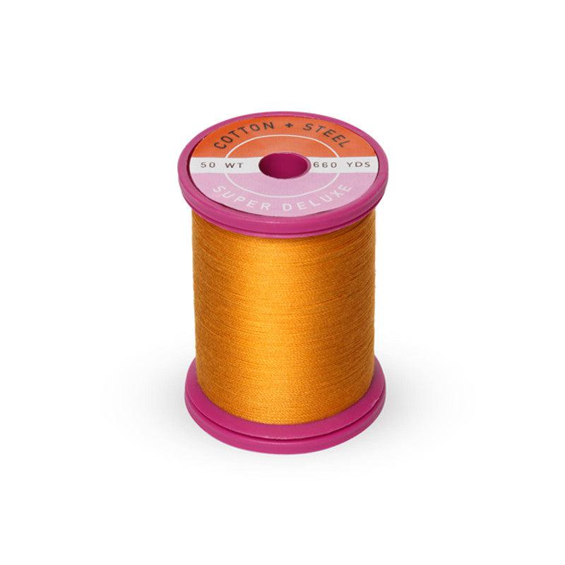 Sulky-Cotton+Steel Thread by Sulky 660 yards-thread-1238 Orange Sunshine-gather here online