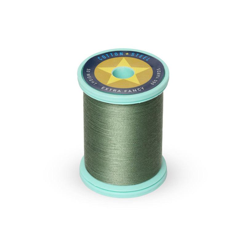 Sulky-Cotton+Steel Thread by Sulky 660 yards-thread-1287 French Green-gather here online