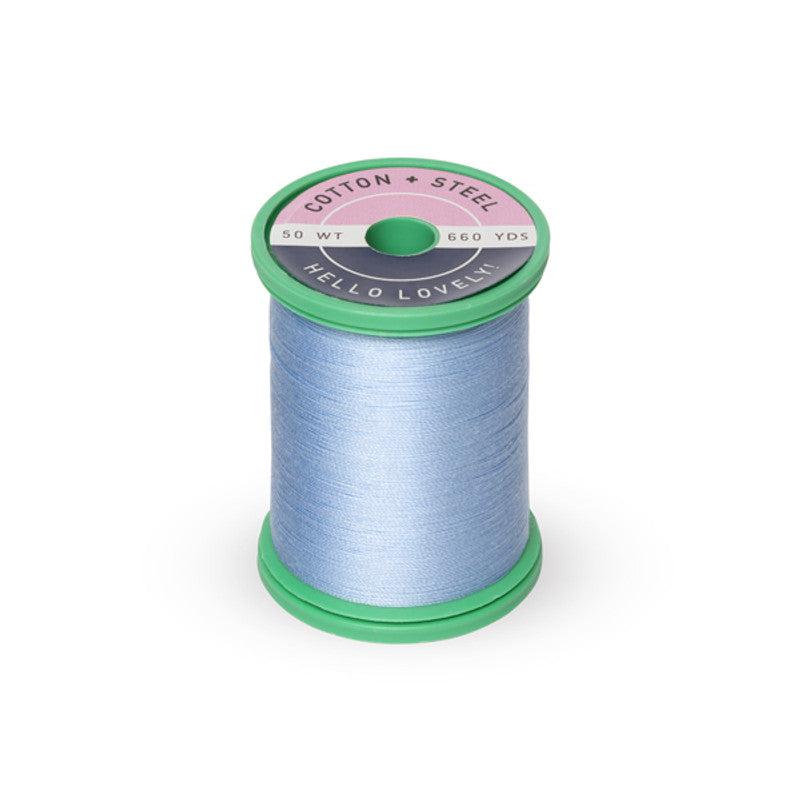 Sulky-Cotton+Steel Thread by Sulky 660 yards-thread-1292 Heron Blue-gather here online