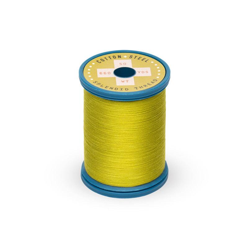 Sulky-Cotton+Steel Thread by Sulky 660 yards-thread-1834 Pea Soup-gather here online