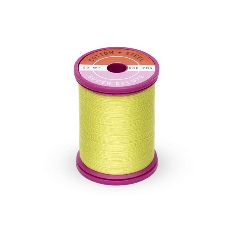 Sulky-Cotton+Steel Thread by Sulky 660 yards-thread-1901 Neon Yellow-gather here online