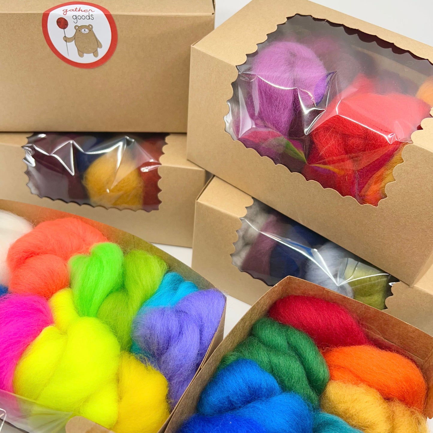 Gather Goods-Wool Roving Palette Packs-craft notion-gather here online