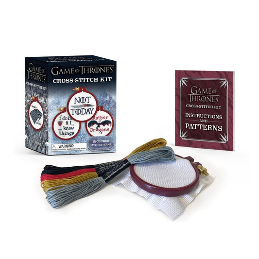 Running Press-Game Of Thrones Cross-Stitch Kit-xstitch kit-gather here online