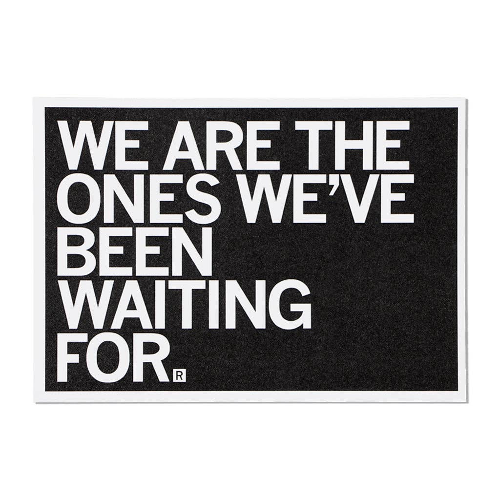 RAYGUN-We Are The Ones Postcard-greeting card-gather here online