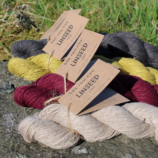 Baa Ram Ewe-Linseed-yarn-gather here online
