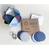 Blackbird Letterpress-Icosahedron DIY Ornament Kit-craft kit-gather here online