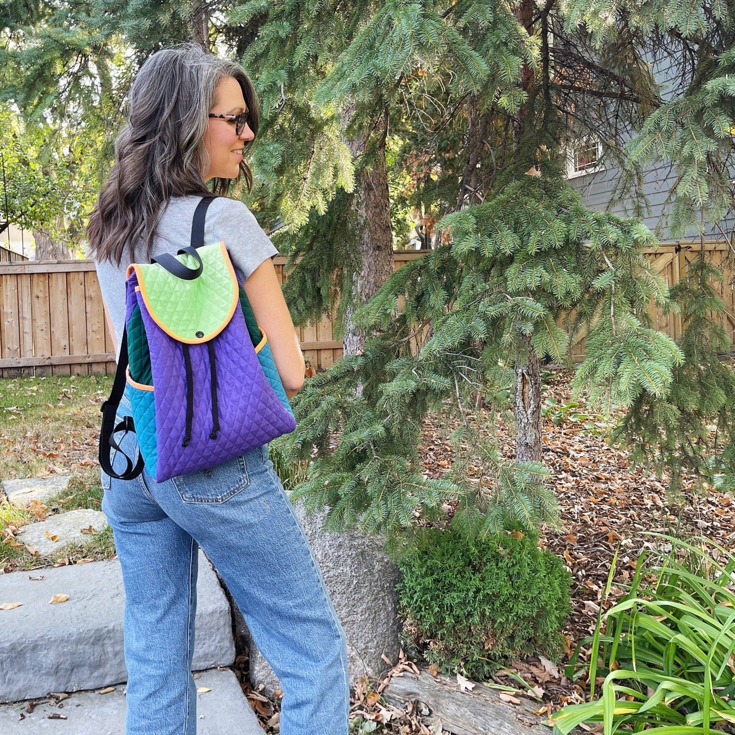 The Blanket Statement-Pembina Backpack Pattern-sewing pattern-gather here online