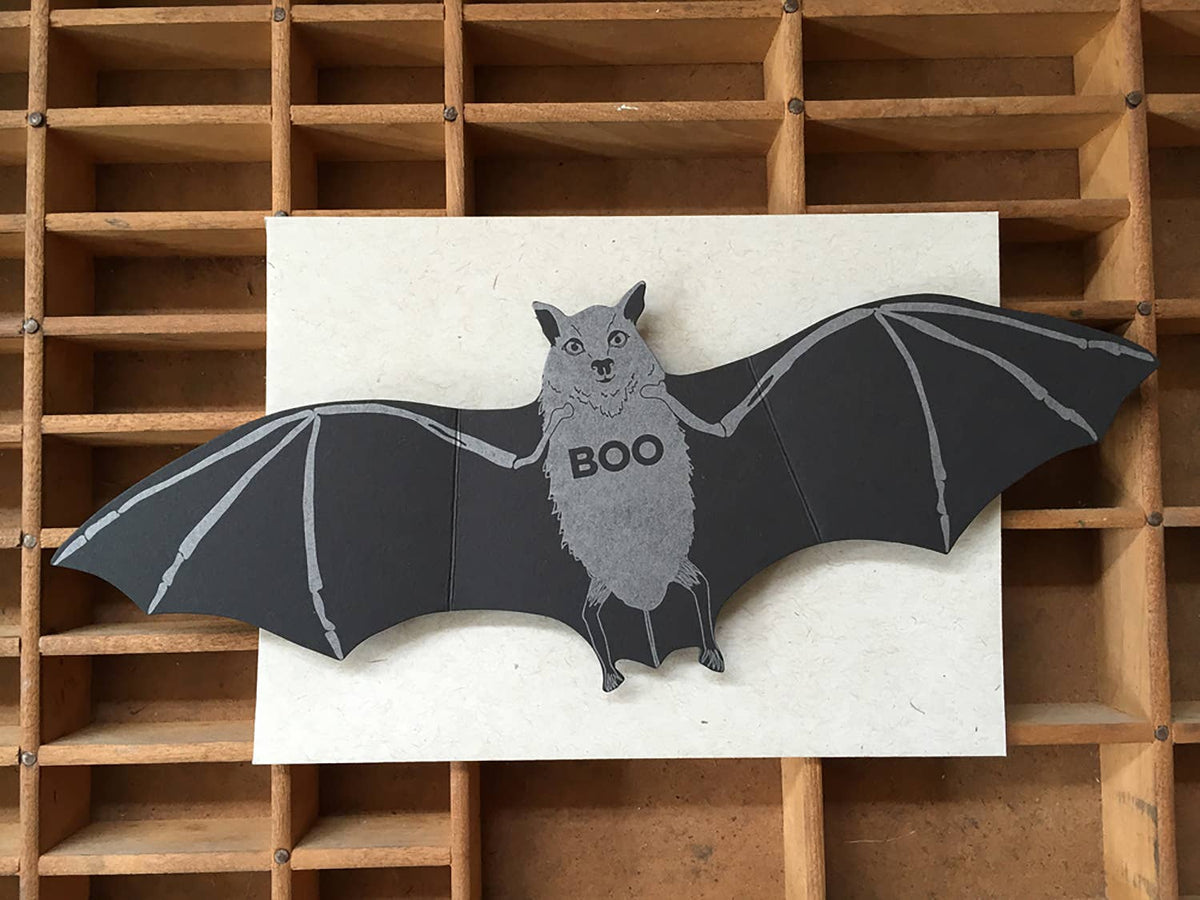 Bat Hang In There Greeting Card