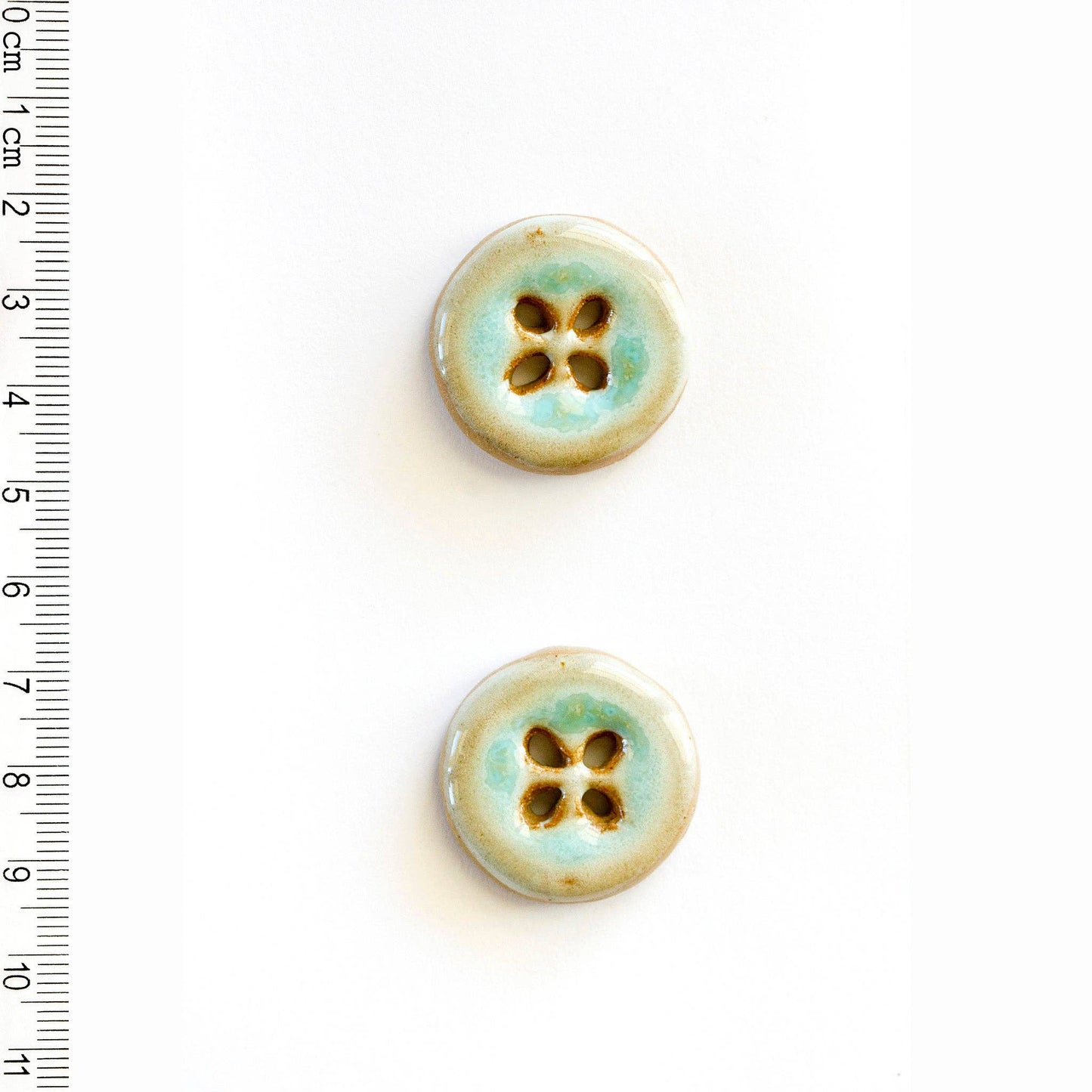 Large Turquoise Fashion Buttons