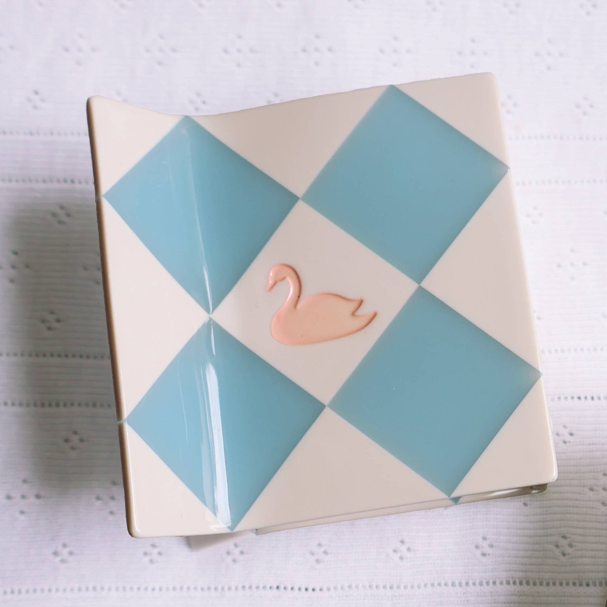 Hey Ricochet-Swan Patchwork Hair Claw XL-accessory-gather here online