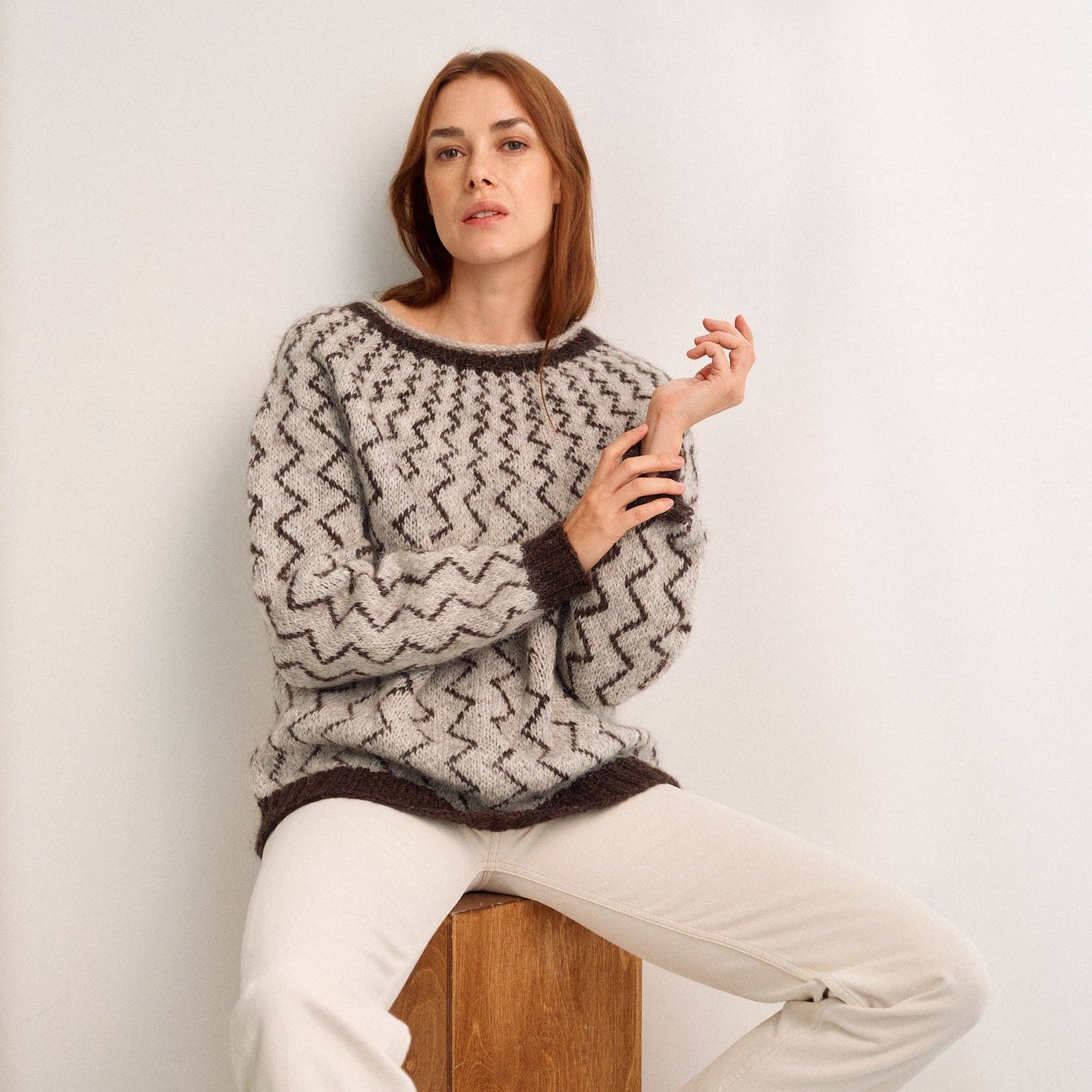 Laine-52 Weeks of Sweaters-book-gather here online