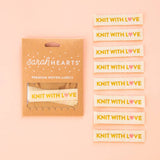 Sarah Hearts-Knit with Love Woven Labels-notion-gather here online