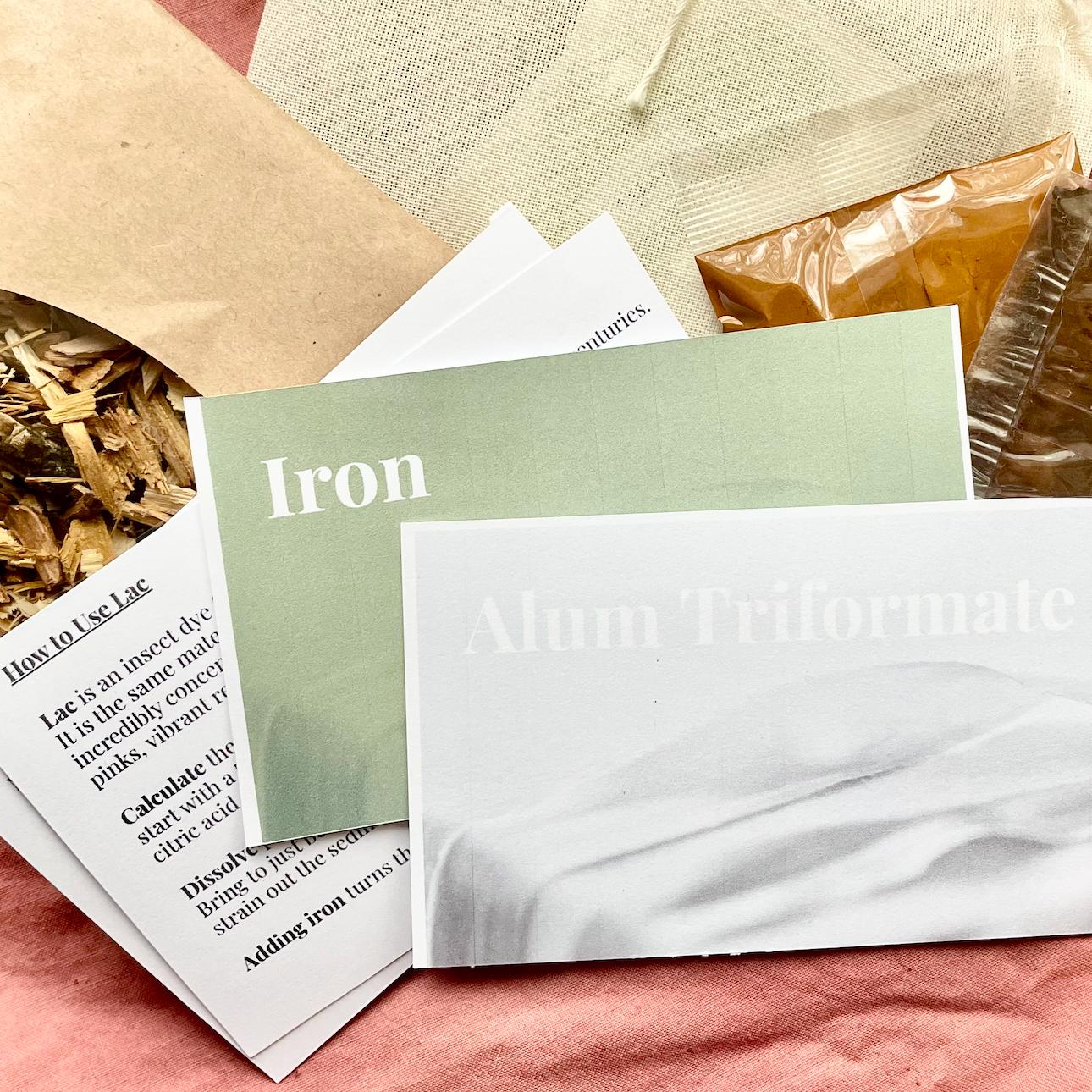 Lesley Darling Fiber-Starter Natural Dye Kit-craft kit-gather here online