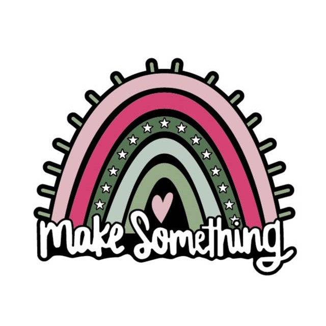 Channypeascorner-Make Something Enamel Pin-accessory-gather here online