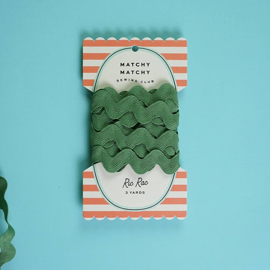 Matchy Matchy Sewing Club-Jungle Gym Big Ric Rac-trim-gather here online