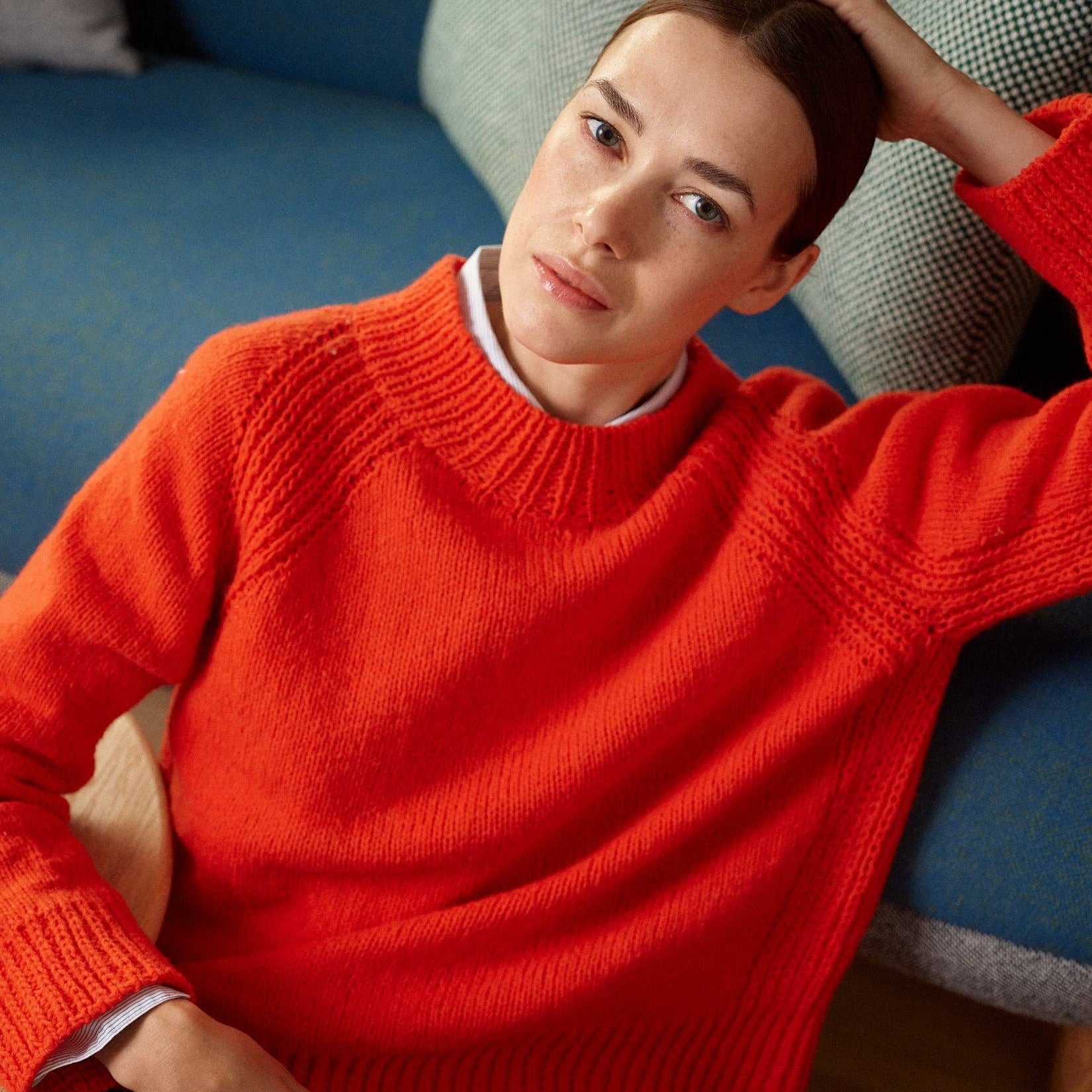 Laine-52 Weeks of Sweaters-book-gather here online