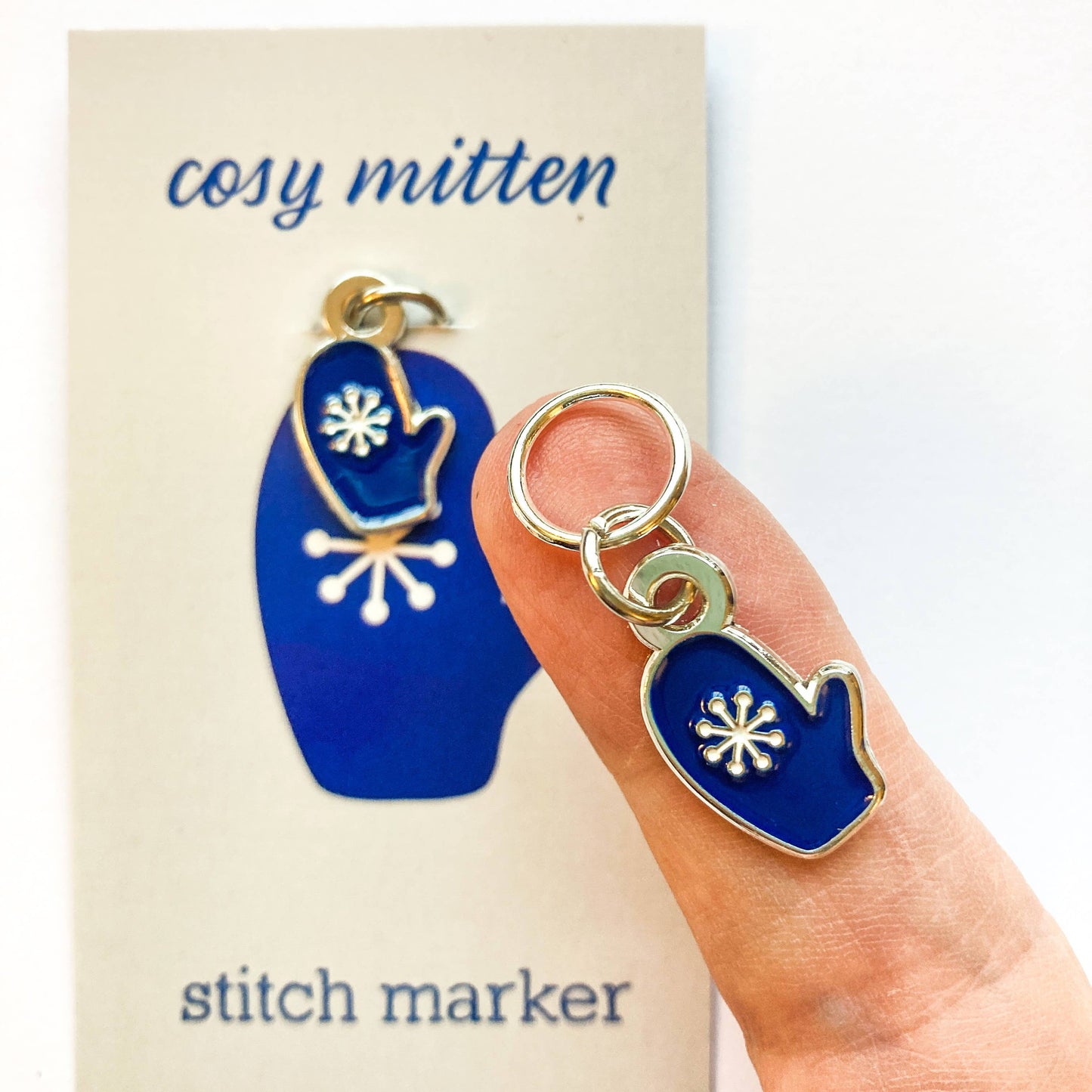Firefly Notes-Mitten Round Stitch Marker - Single-knitting notion-gather here online