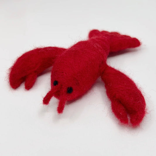 gather here classes-Needle Felted Lobster-class-gather here online