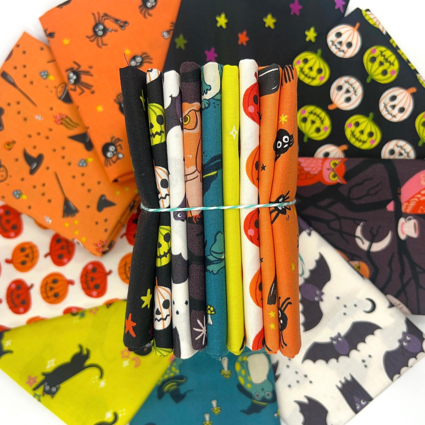 Fat Quarter Bundle of Freaky Familiars (9 Pieces)