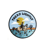 Antiquaria-Cowboy Tread Lightly Patch-accessory-gather here online