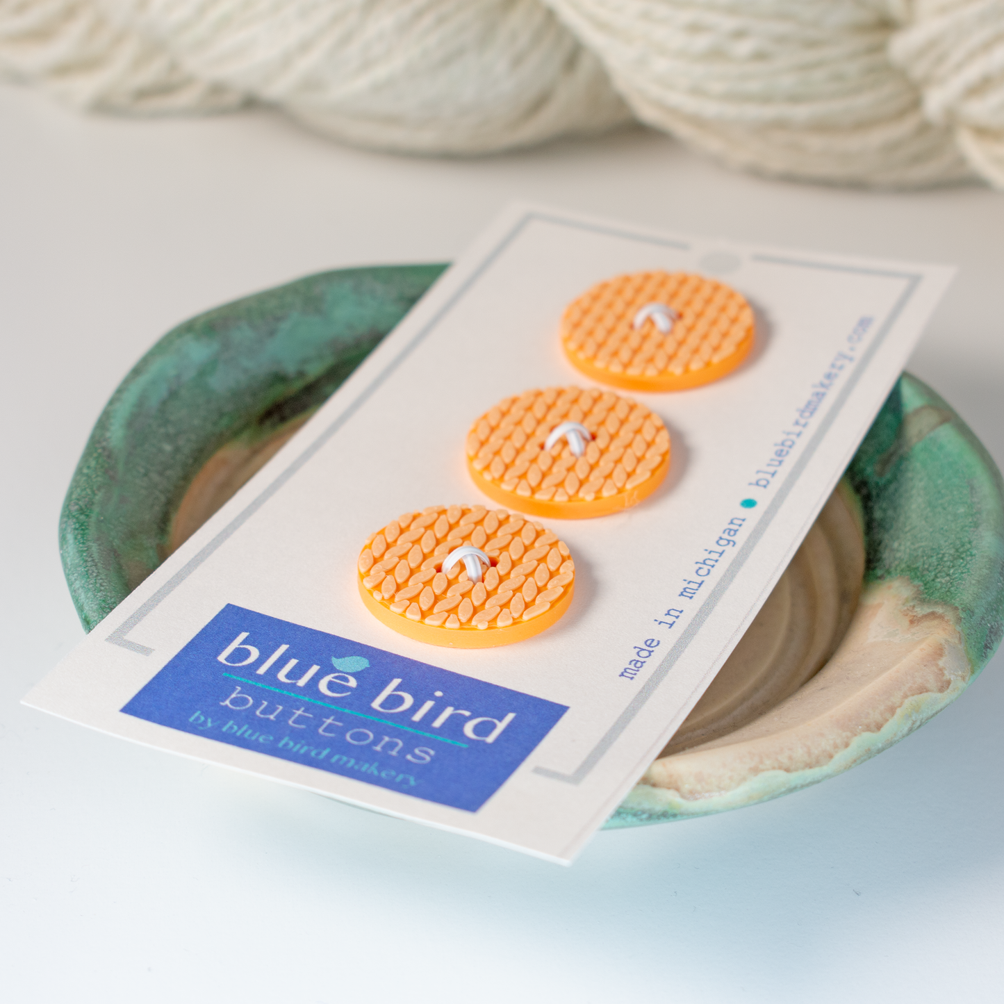 1" [25mm] Knit Stitch Buttons
