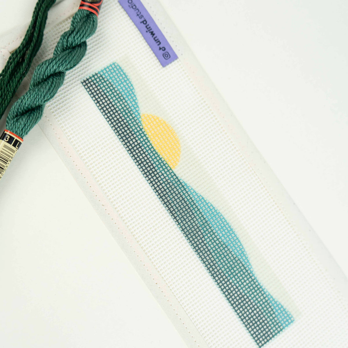 Green Mountain Key Fob Needlepoint Kit