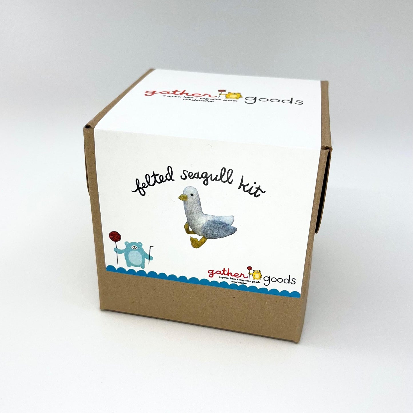 Seagull - Basic Needle Felting Kit
