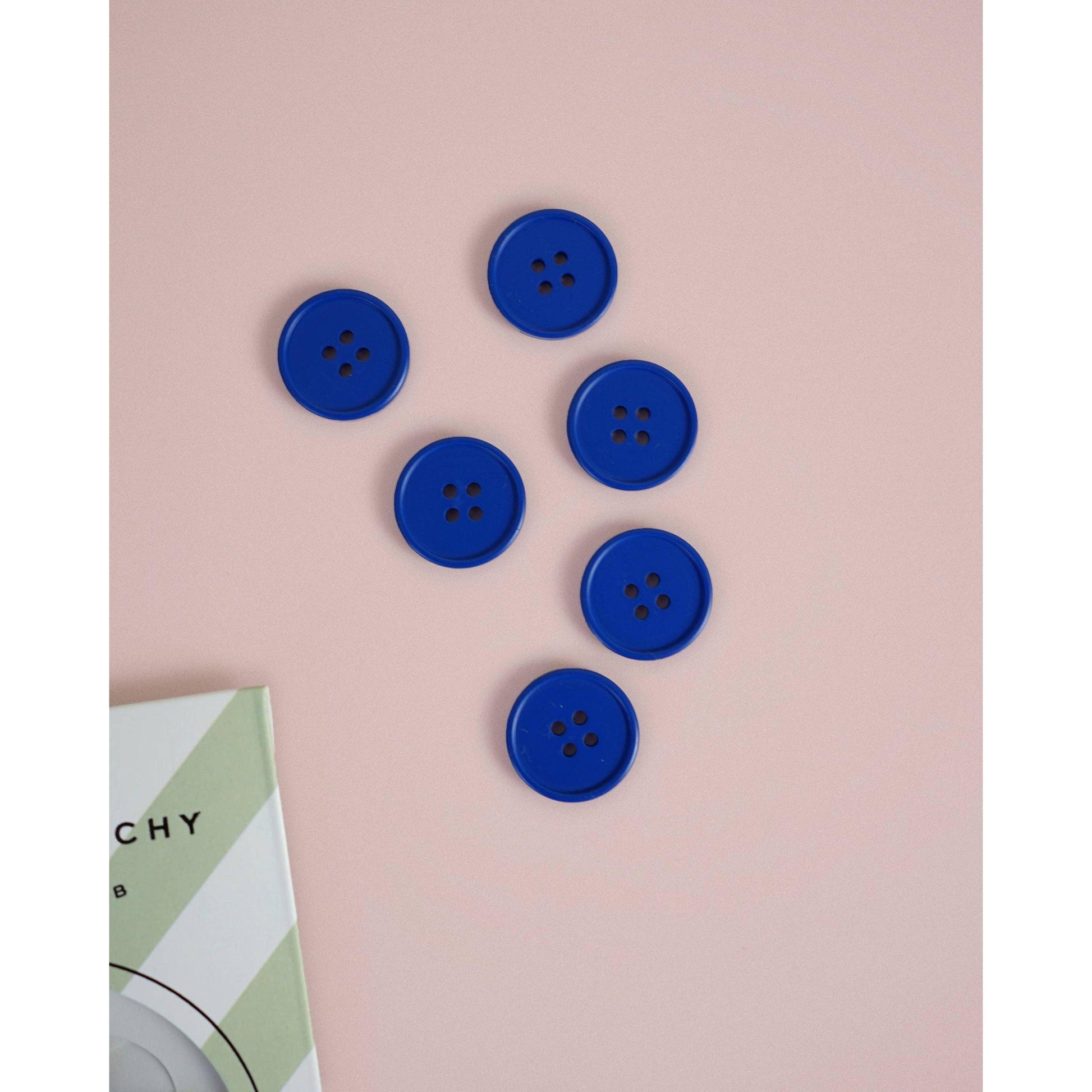Matchy Matchy Sewing Club-Cobalt Retro Buttons-button-gather here online