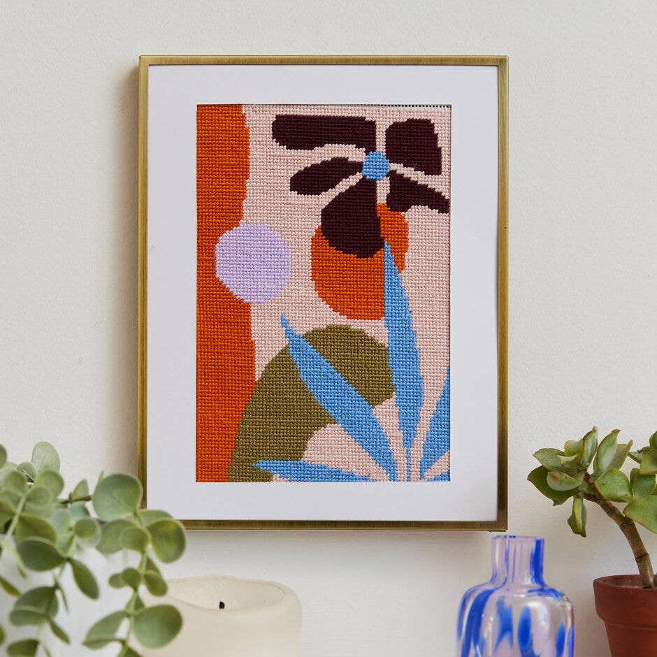 DMC-Escape Needlepoint Kit-xstitch kit-gather here online