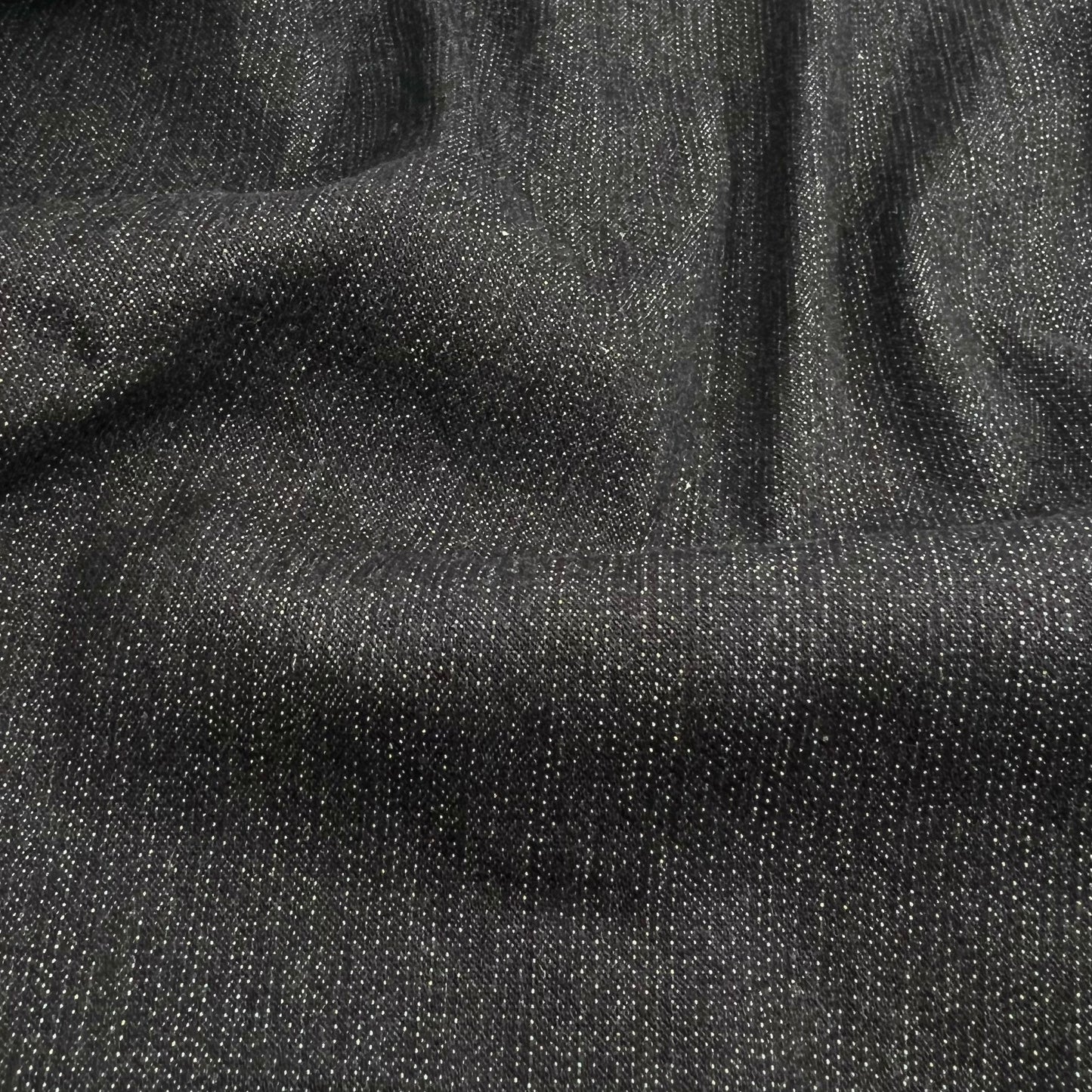 Lady McElroy-Arizona Stretch Denim - Black-fabric-gather here online