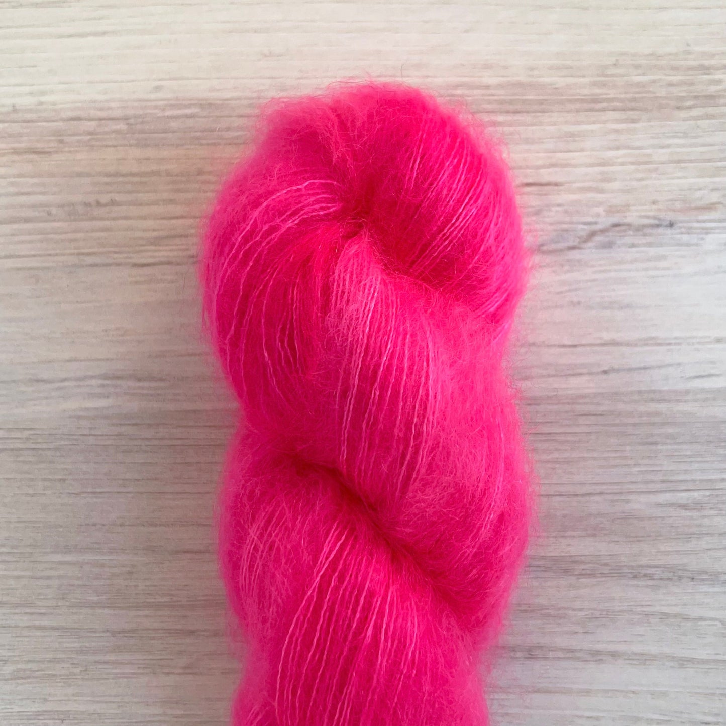 Hedgehog Fibres-Kidsilk Lace-yarn-Flamingo-gather here online