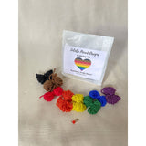 Juliette Pécaut Designs-Knitting Kit: Pride Hearts-knitting / crochet kit-gather here online