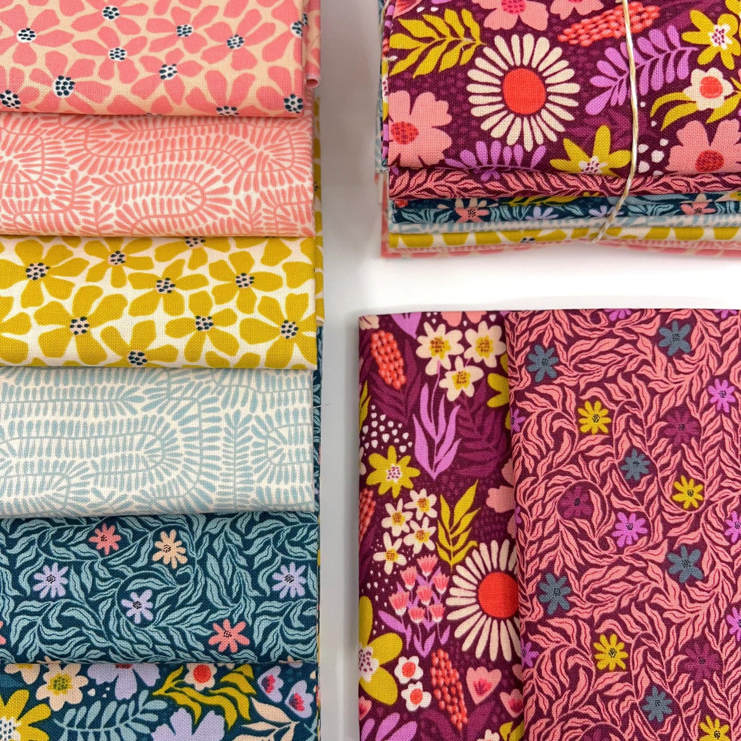 Fat Quarter Bundle of Petals in the Sun (8 Pieces)
