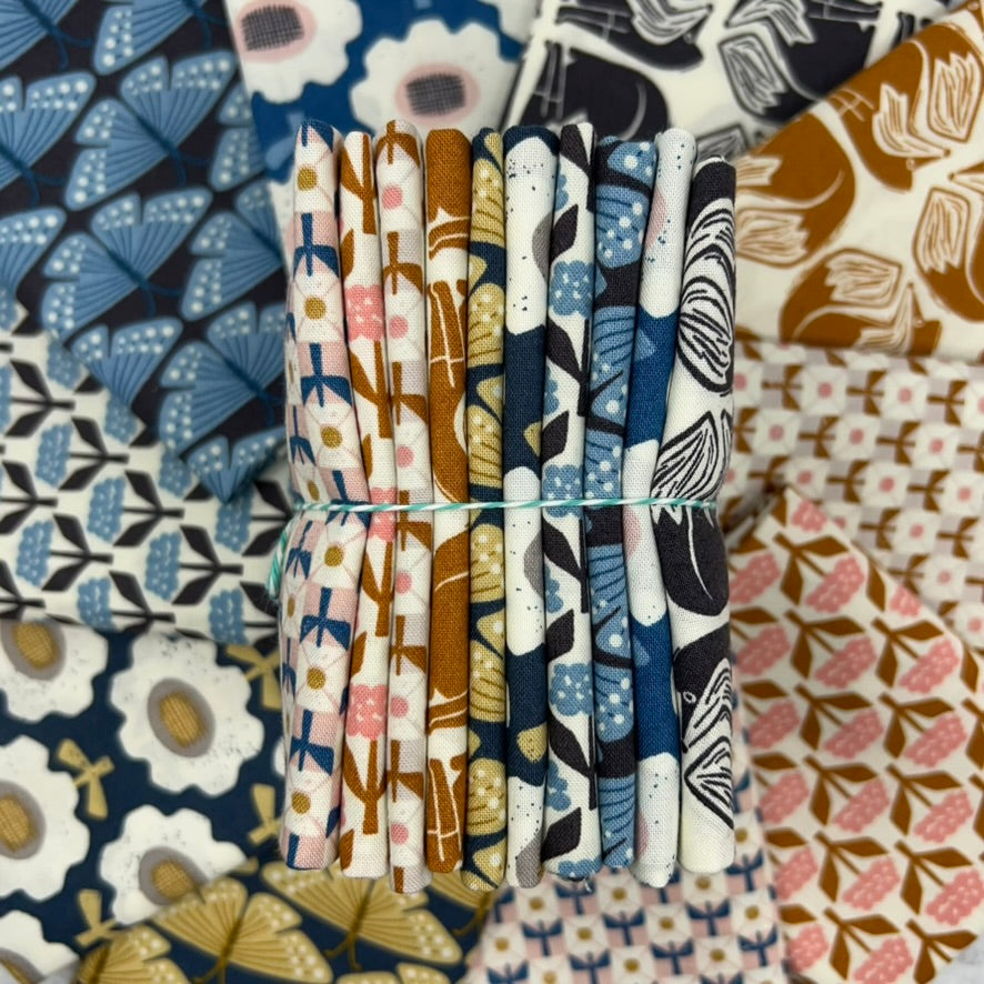 Fat Quarter Bundle of Fox & Flutter (10 Pieces)